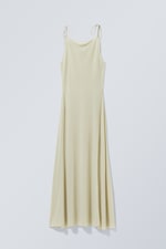 Dusty Beige - Quinn Maxi Strap Dress - 0