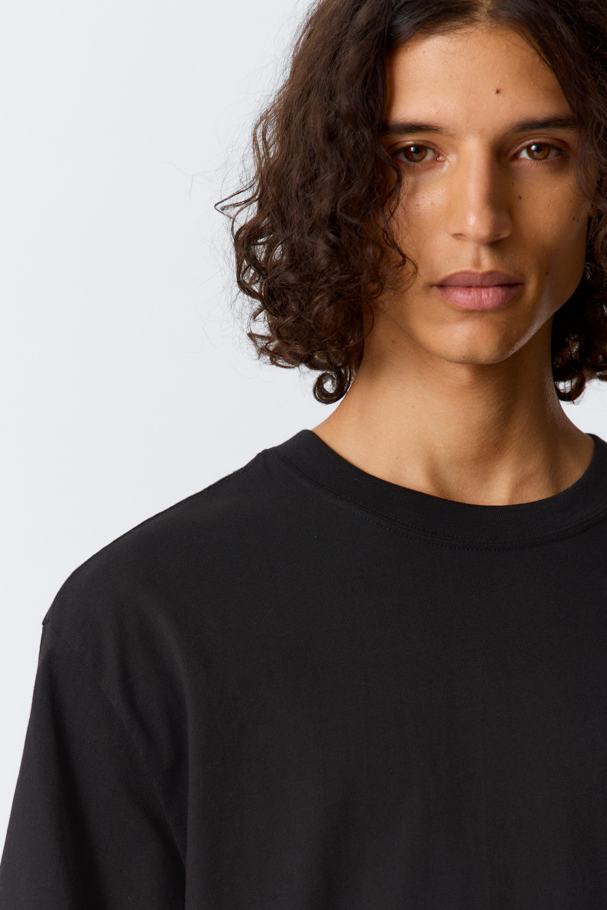 Black - Oversized Heavyweight T-shirt - 2