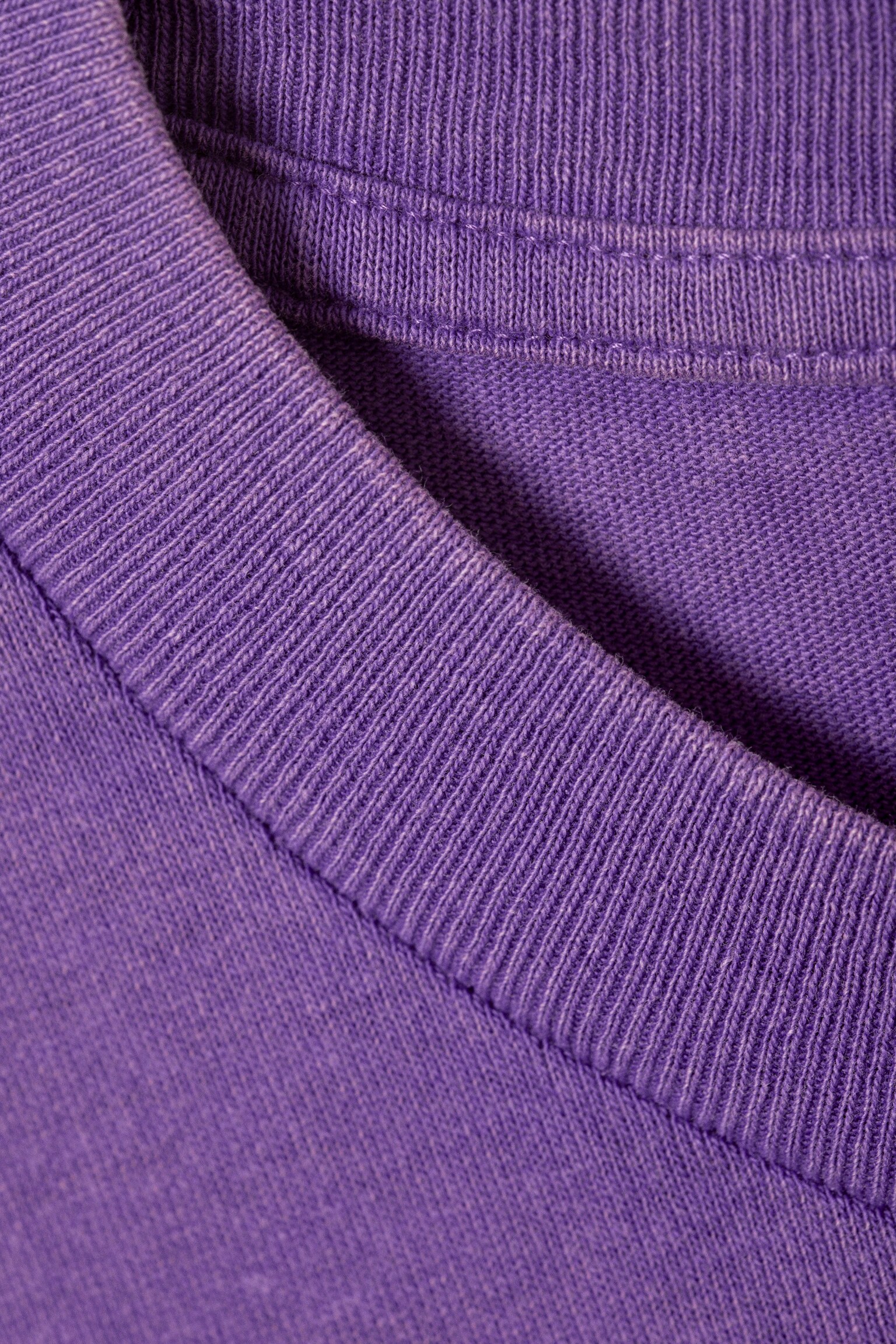 Soft Oversized T-shirt - Washed Purple/Washed Dusty Blue - 2