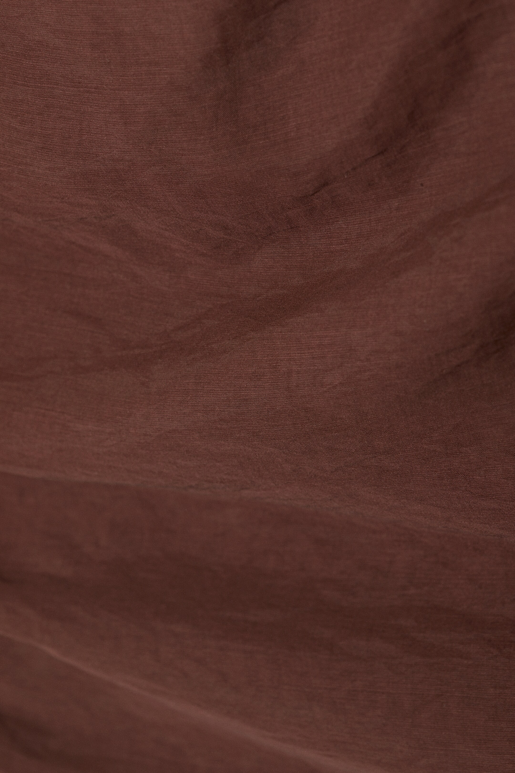 Ingrandisci l'immagine: Sheer Asymmetric Drawstring Top - Brown - DONNA | H&M CH 6