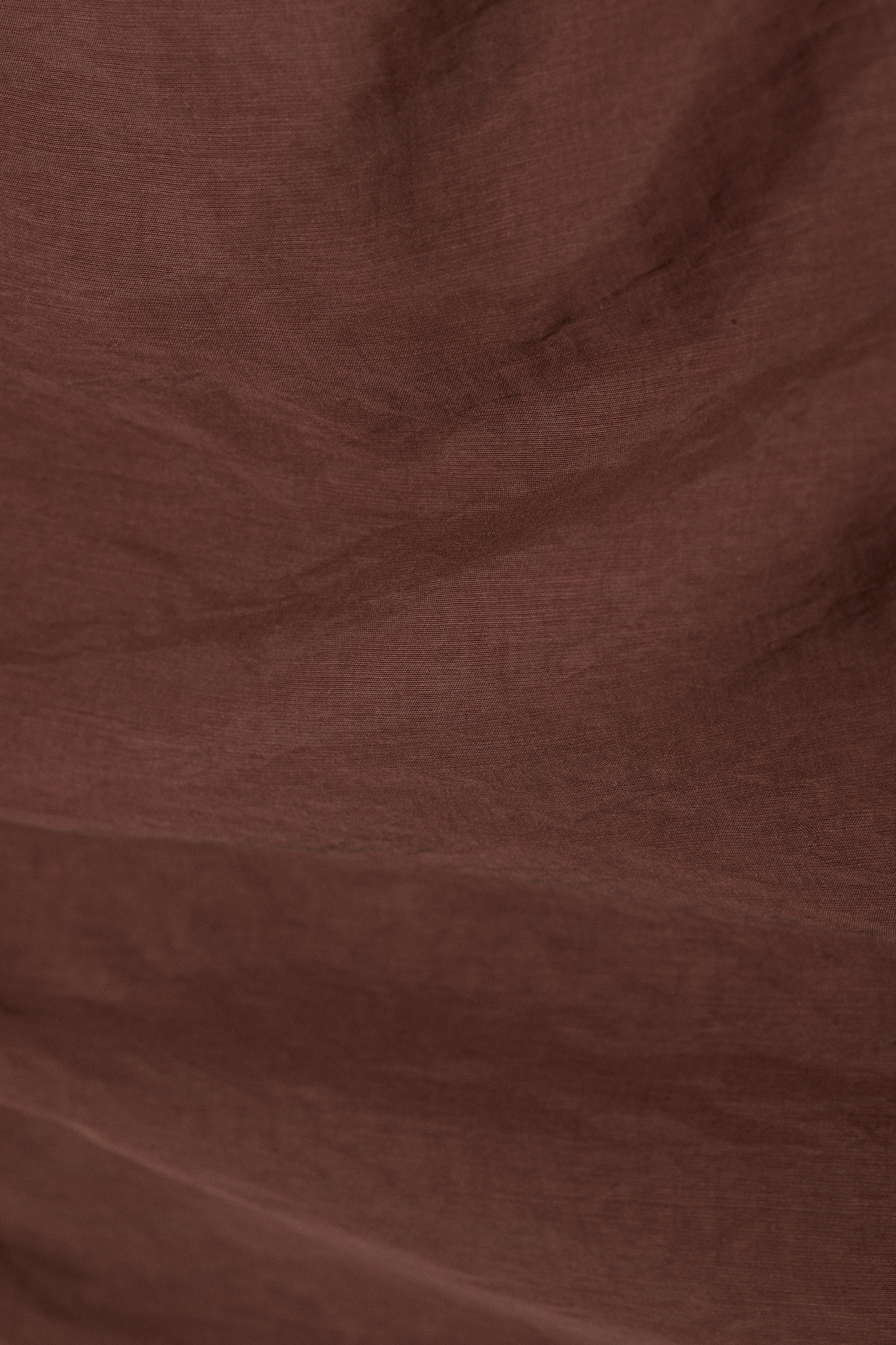 Braun - Transparentes, asymmetrisches Top mit Kordelzug - 2