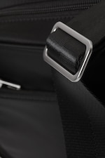 Black - Compact Unisex Crossbody Bag - 2