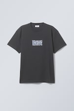 Internet - Oversized Graphic Printed T-shirt - 0