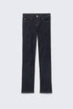 Waschung "Extra Blue" - Sleezie – Skinny Straight Jeans mit niedrigem Bund - 4