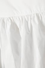 White - Balloon Mini Skirt - 1
