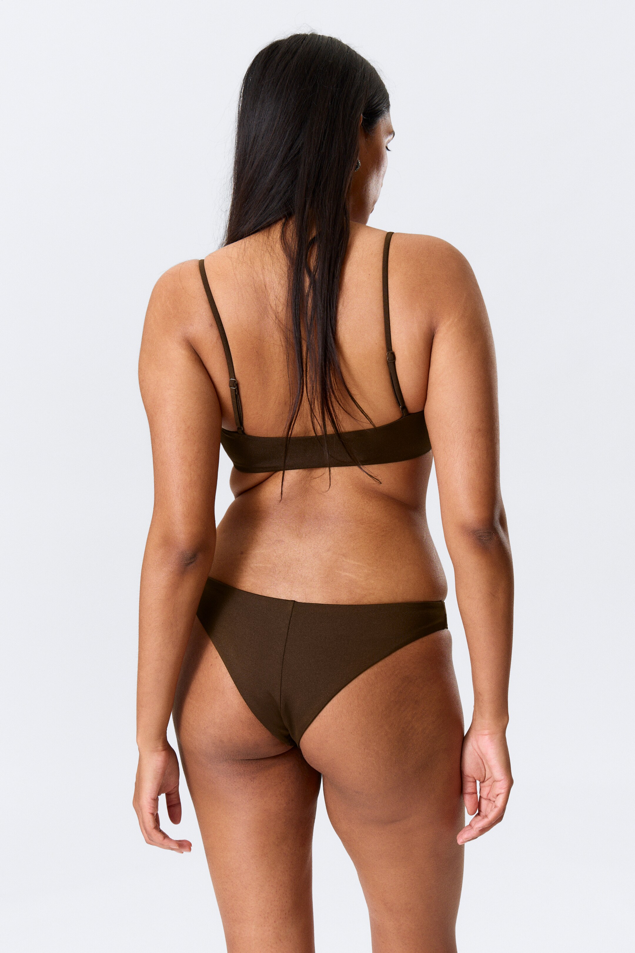 Grotere afbeelding bekijken: Braziliaans bikinibroekje - Donkerbruin - DAMES | H&M NL 3