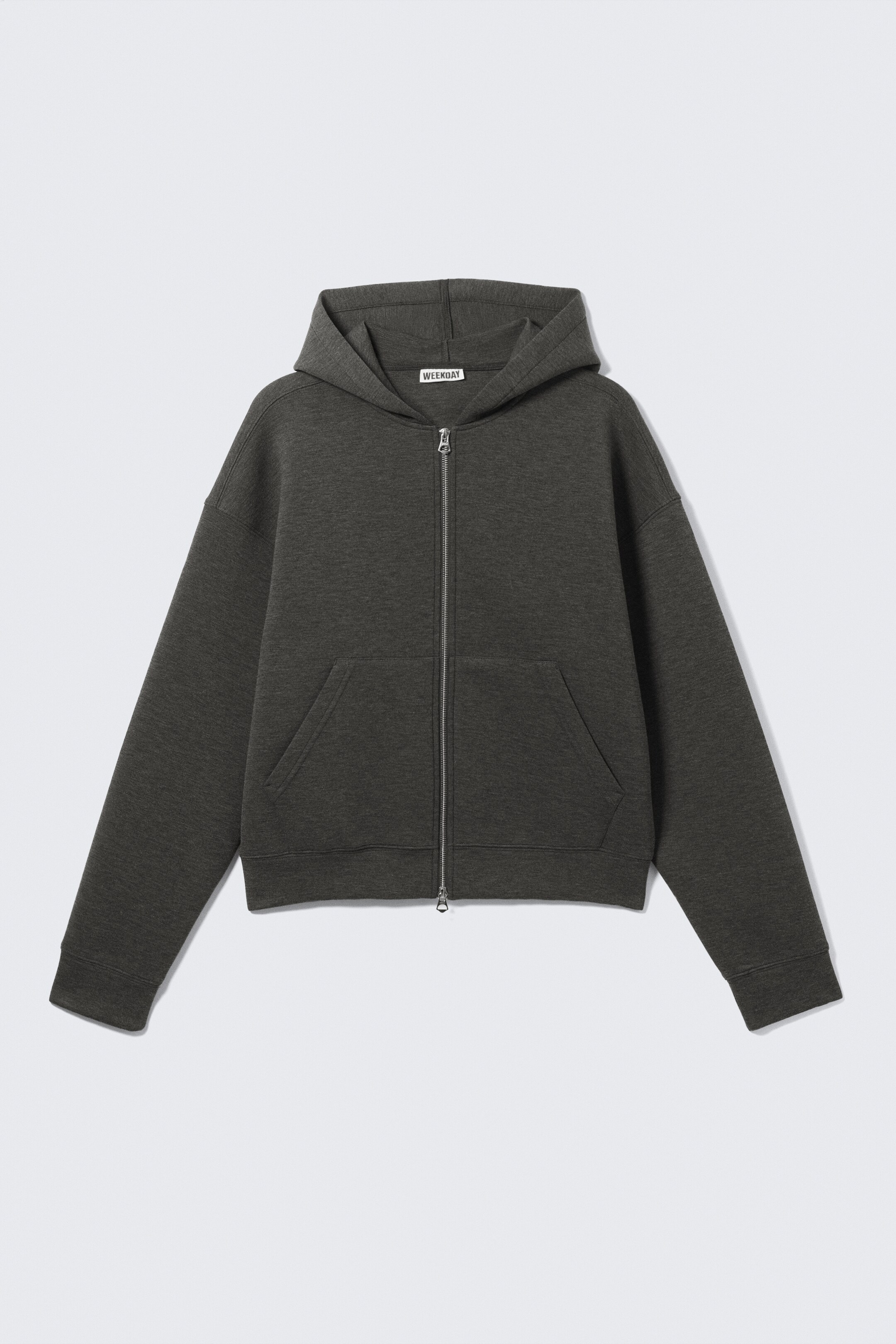 Ingrandisci l'immagine: Simon Scuba Zip Hoodie - Dark Grey Melange - UOMO | H&M CH 4