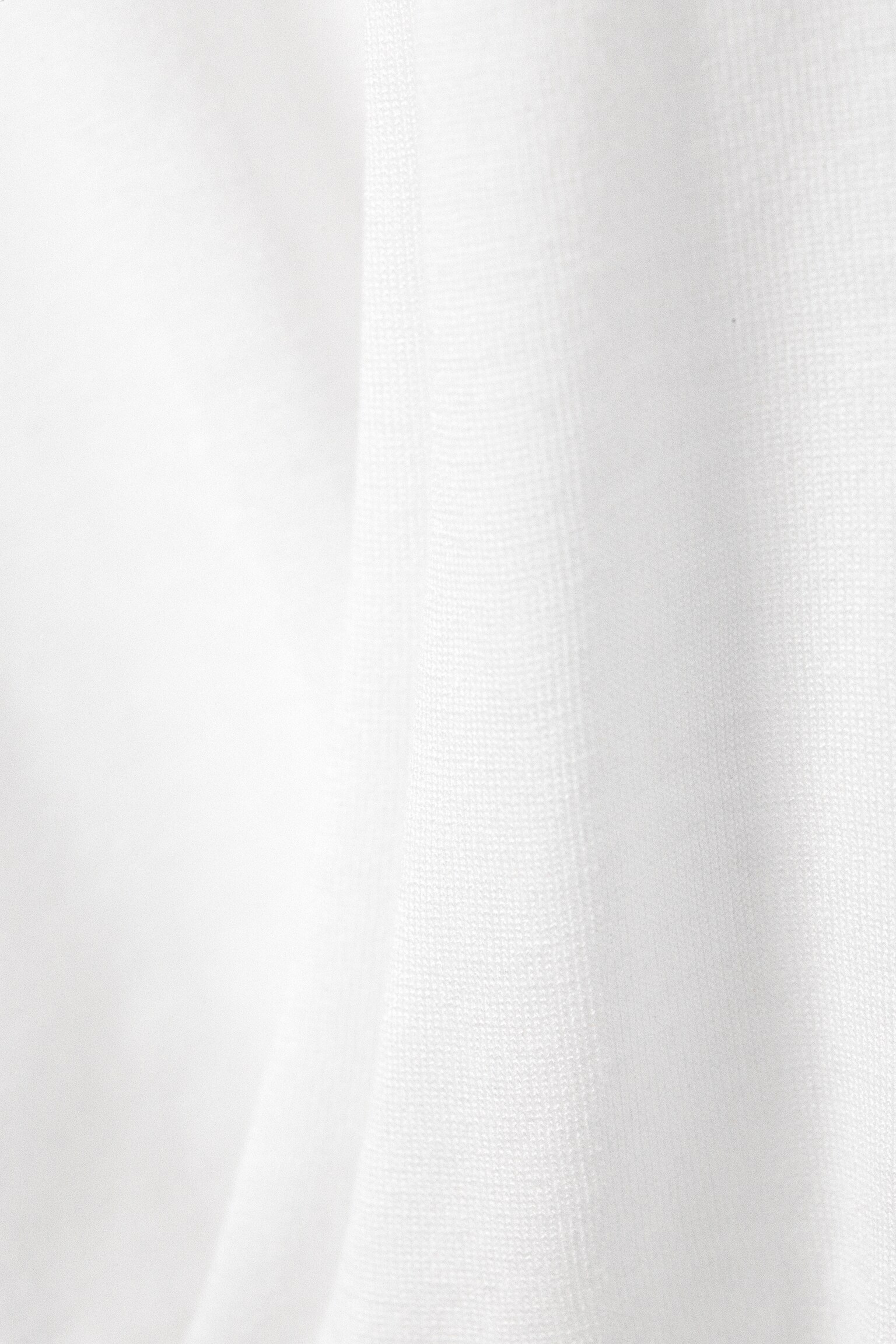 Draperad halterneck i jersey - Vit/Svart - 6