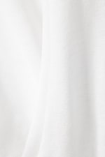 Weiß - Drapiertes Neckholder-Oberteil aus Jersey - 1