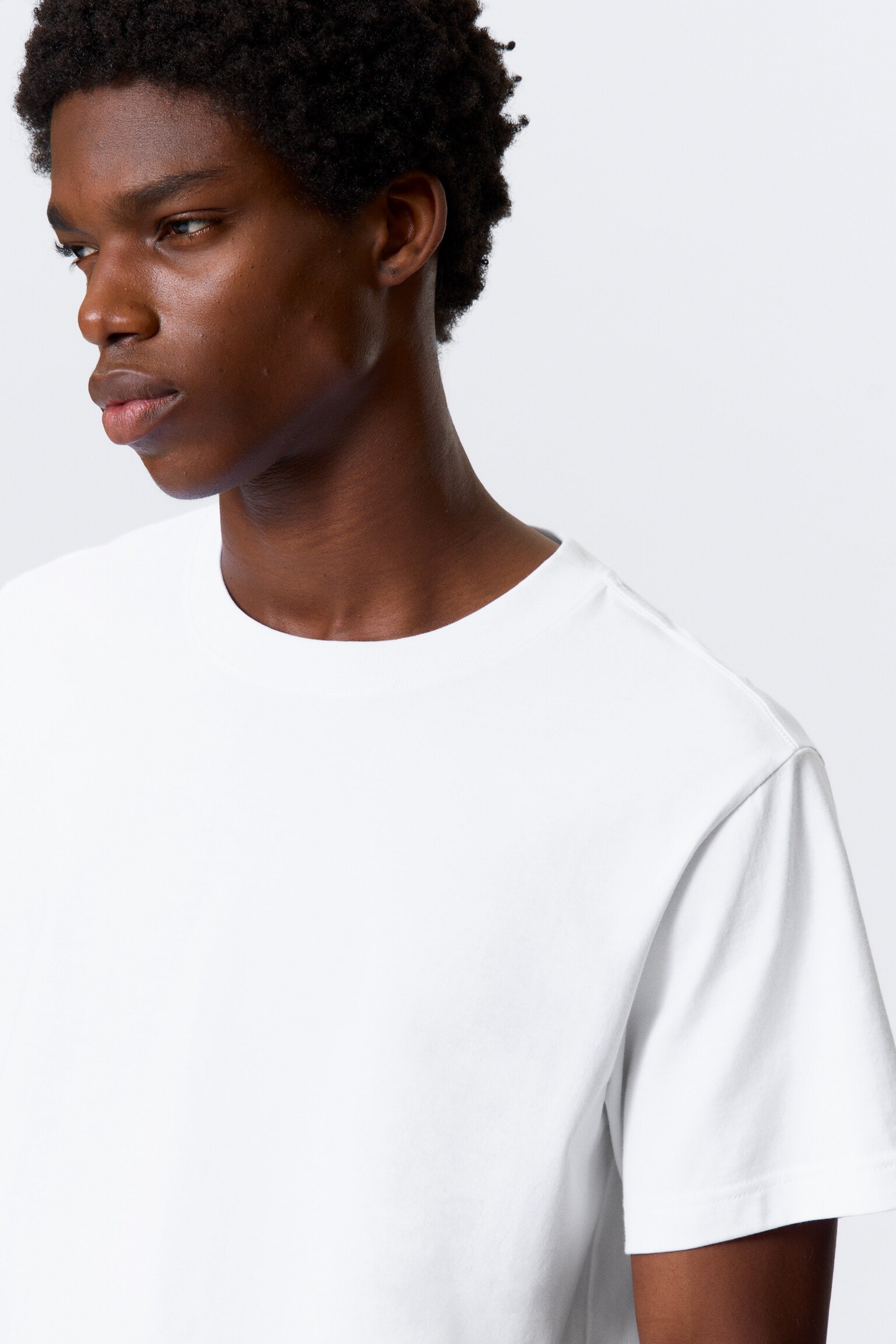 Great Boxy Heavyweight T-Shirt - White/Dark Navy Blue/Black/Dark Brown/Dark Blue/Light Grey/Khaki Green/Dark Green/Dark Grey - 4