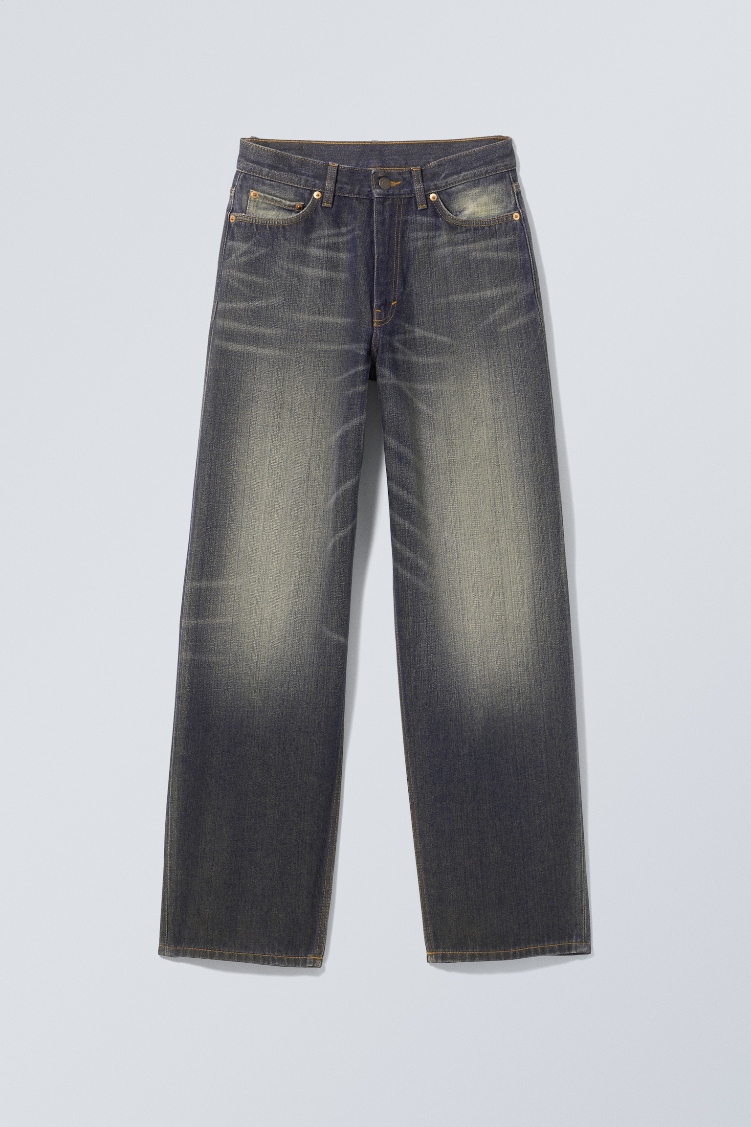Jeans Rail loose wide leg a vita media - Marsh Blue/Lavaggio blu – Blu scuro/Jackpot Blue - Medium Blue/Deep Ocean Blue - Dark Blue/Misty Grey - Light Grey/Current Blue - Dark Blue/Clay Grey - Grey/Ink Black – Nero/Seventeen Blue - Medium Blue/Tide Blue - Light Blue