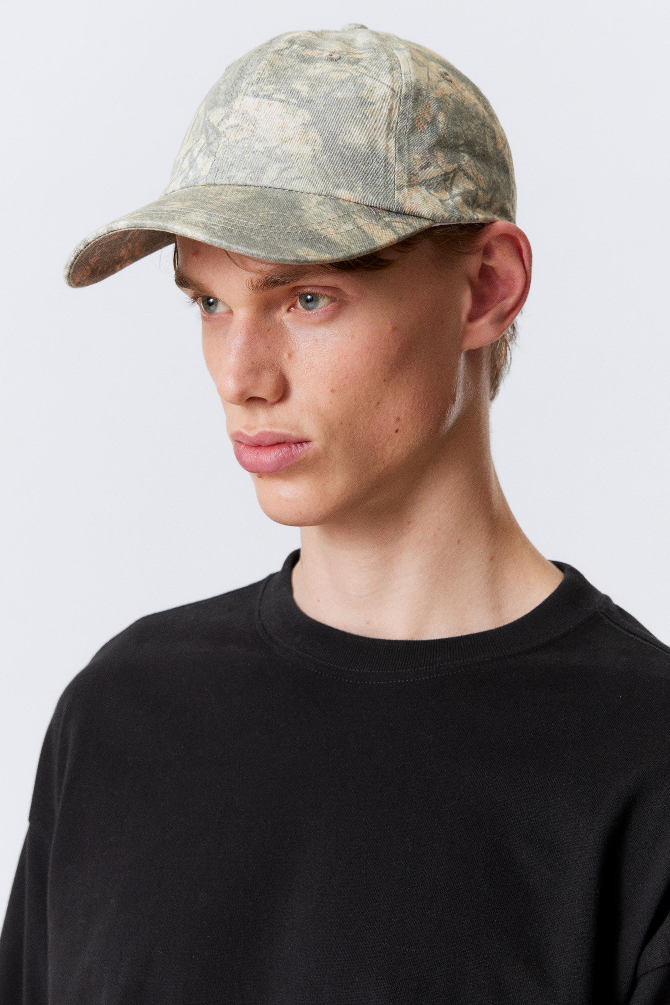 Faded Woodland - Beige - Printed Baseball Cap - 2