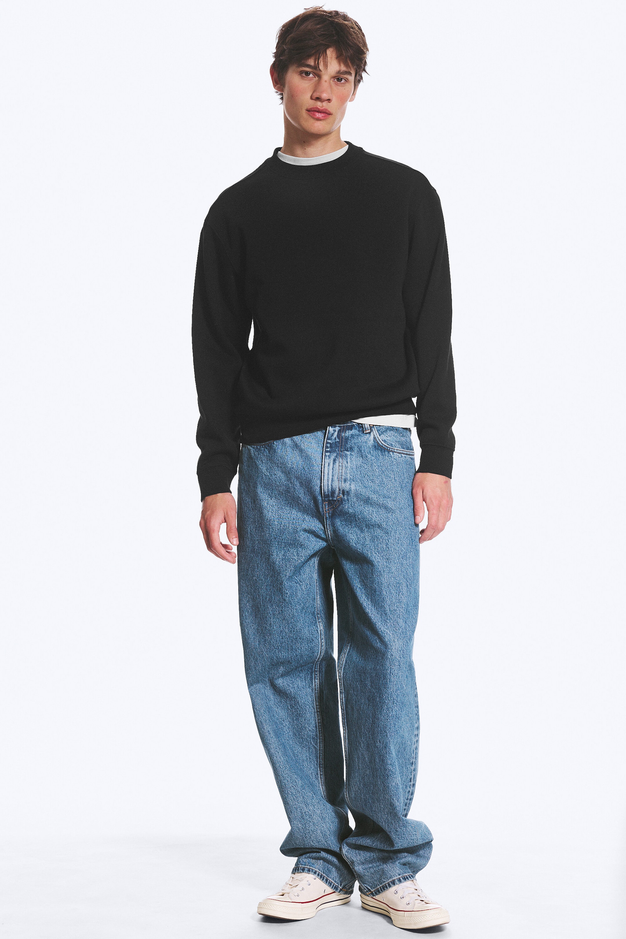 Noir - Sweat classique - 2