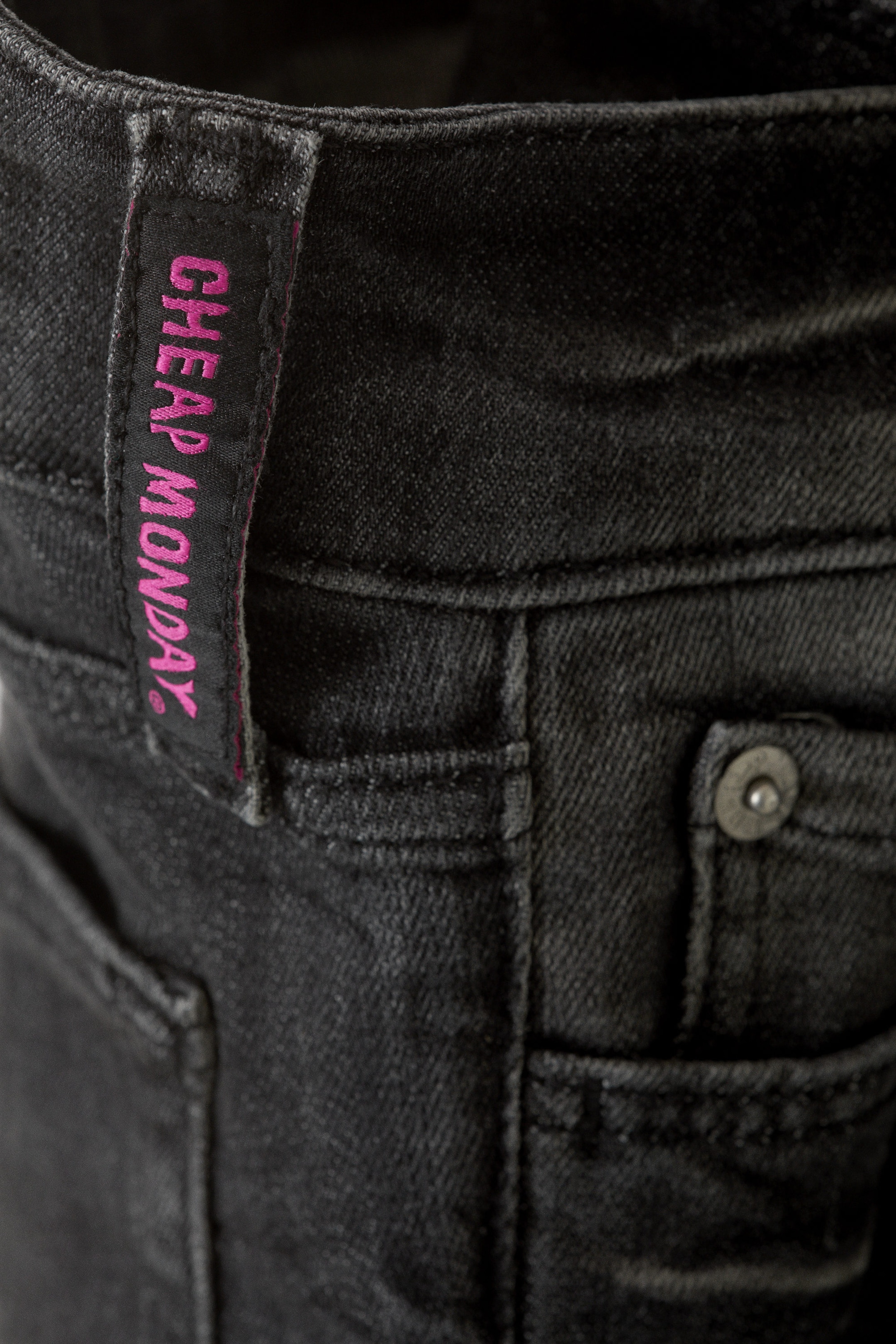 Mabel Black - Zwart - Booty Bei Low Rise Skinny Bootcut Jeans - 1