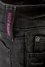 Mabel Black - Zwart - Booty Bei Low Rise Skinny Bootcut Jeans - 1