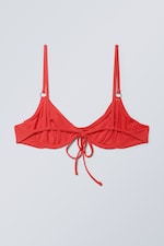 Red - Wire Bikini Top - 1