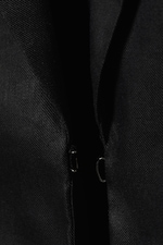 Black - Nova Linen Blazer - 1
