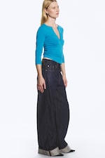 Blue Rinse – mørkeblå - SOLAR BRETTBAR JEANS MED REGULAR/LOOSE/WIDE PASSFORM, UNISEX - 5
