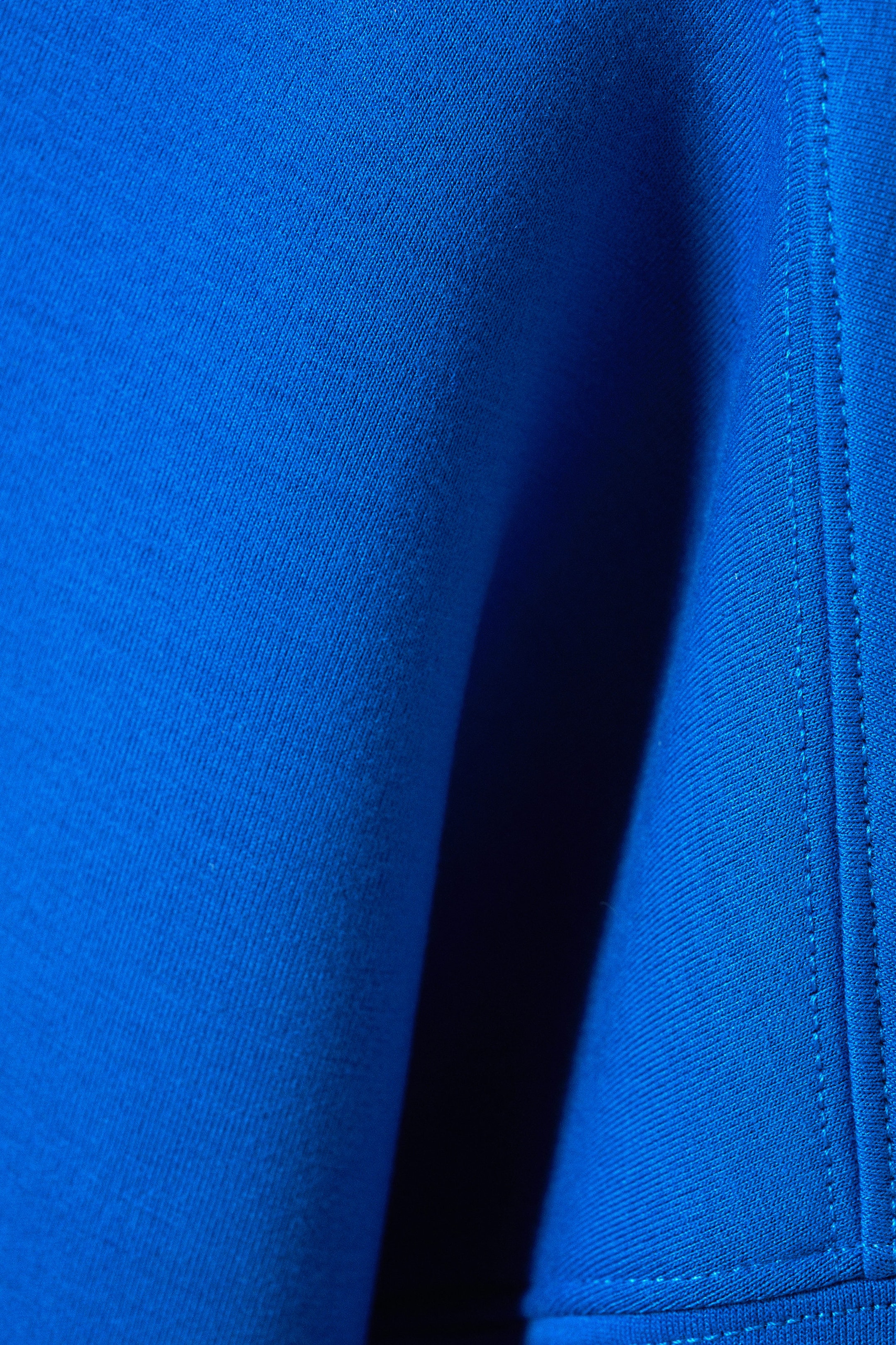 Bright Blue - Simon Scuba Zip Hoodie - 1