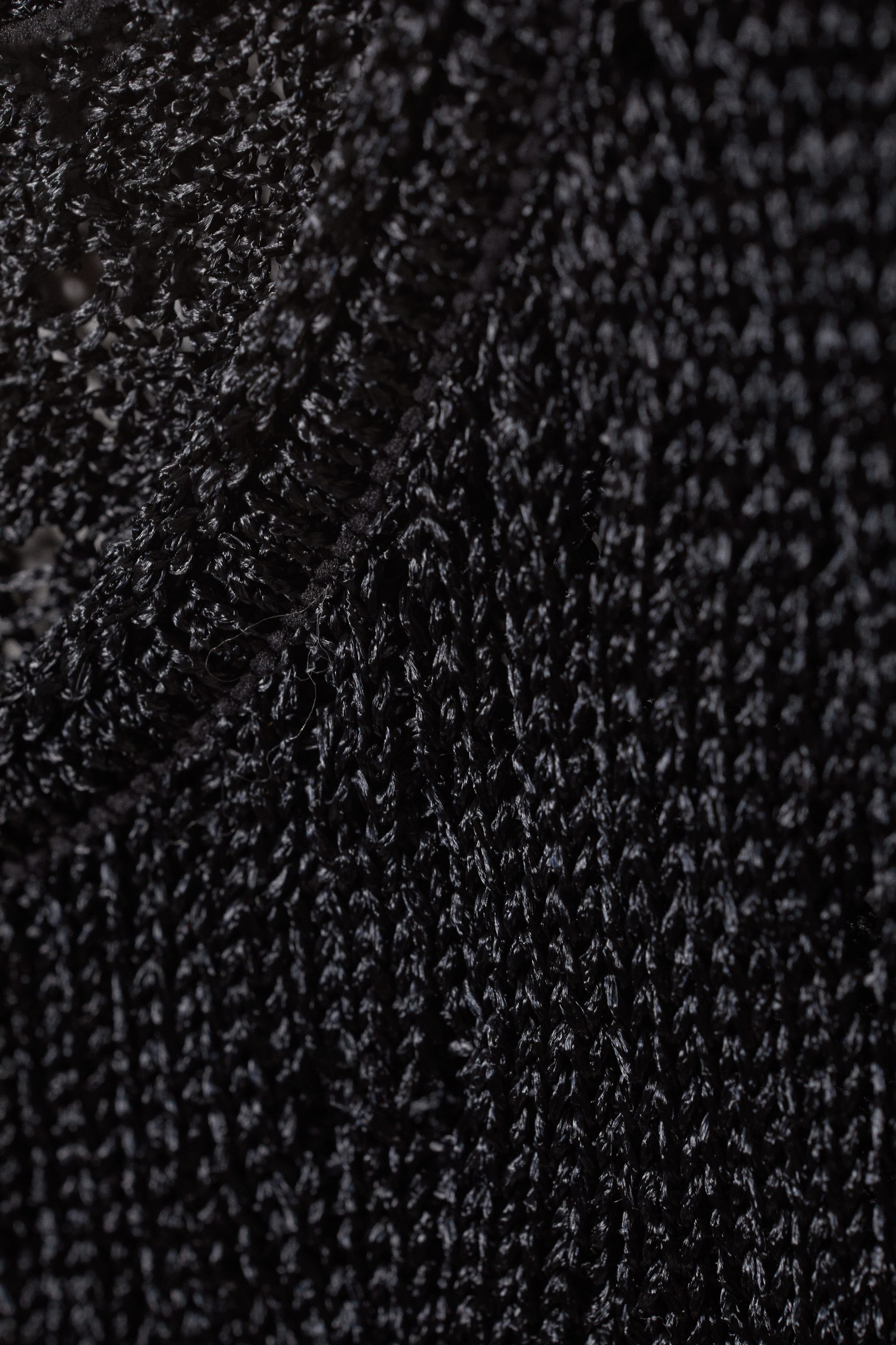 Schwarz - Stricktop Melany - 1