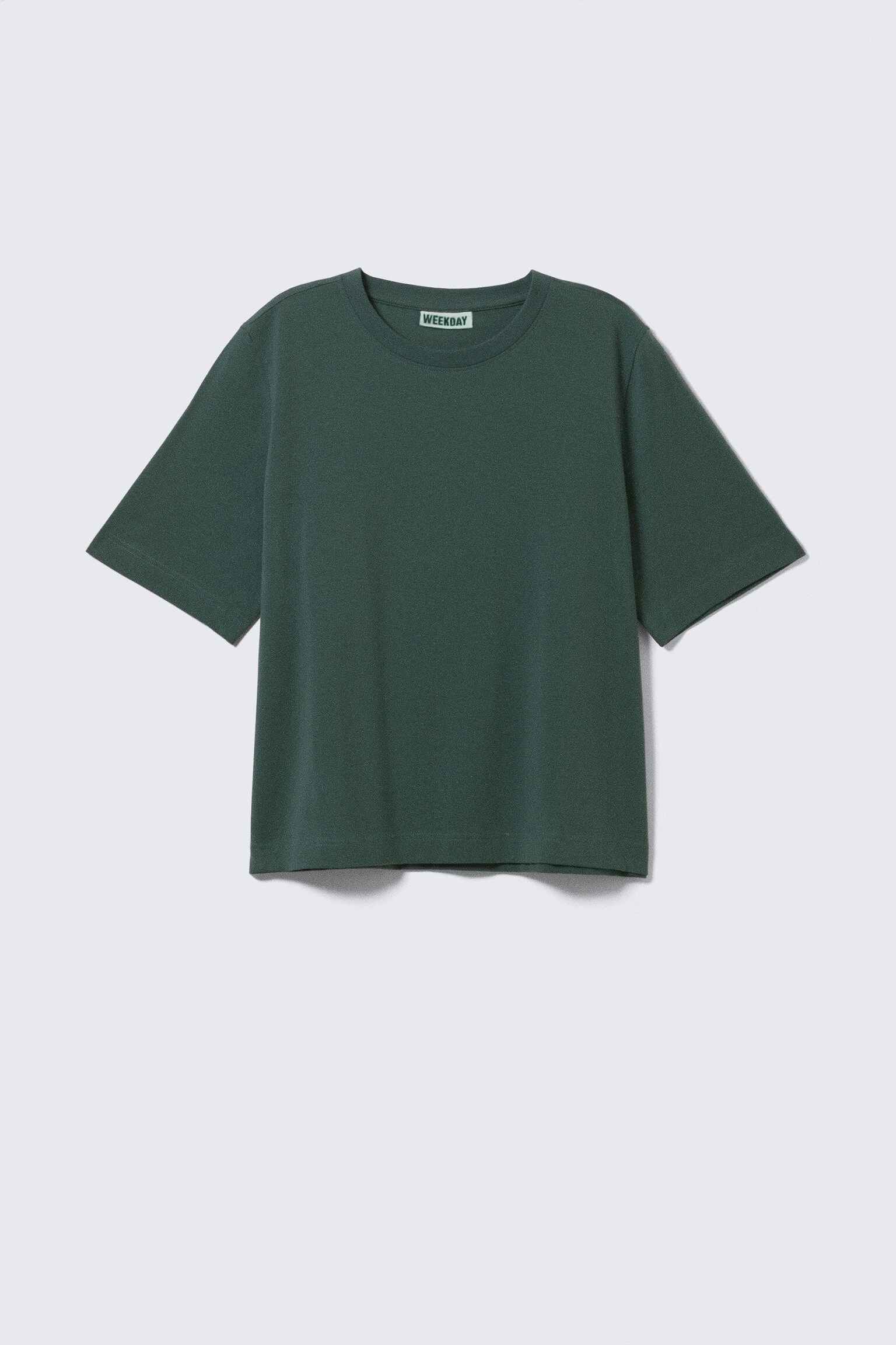Perfect boxy T-shirt - Petroleum/Hvid/Sort/Mørkeblå - 2