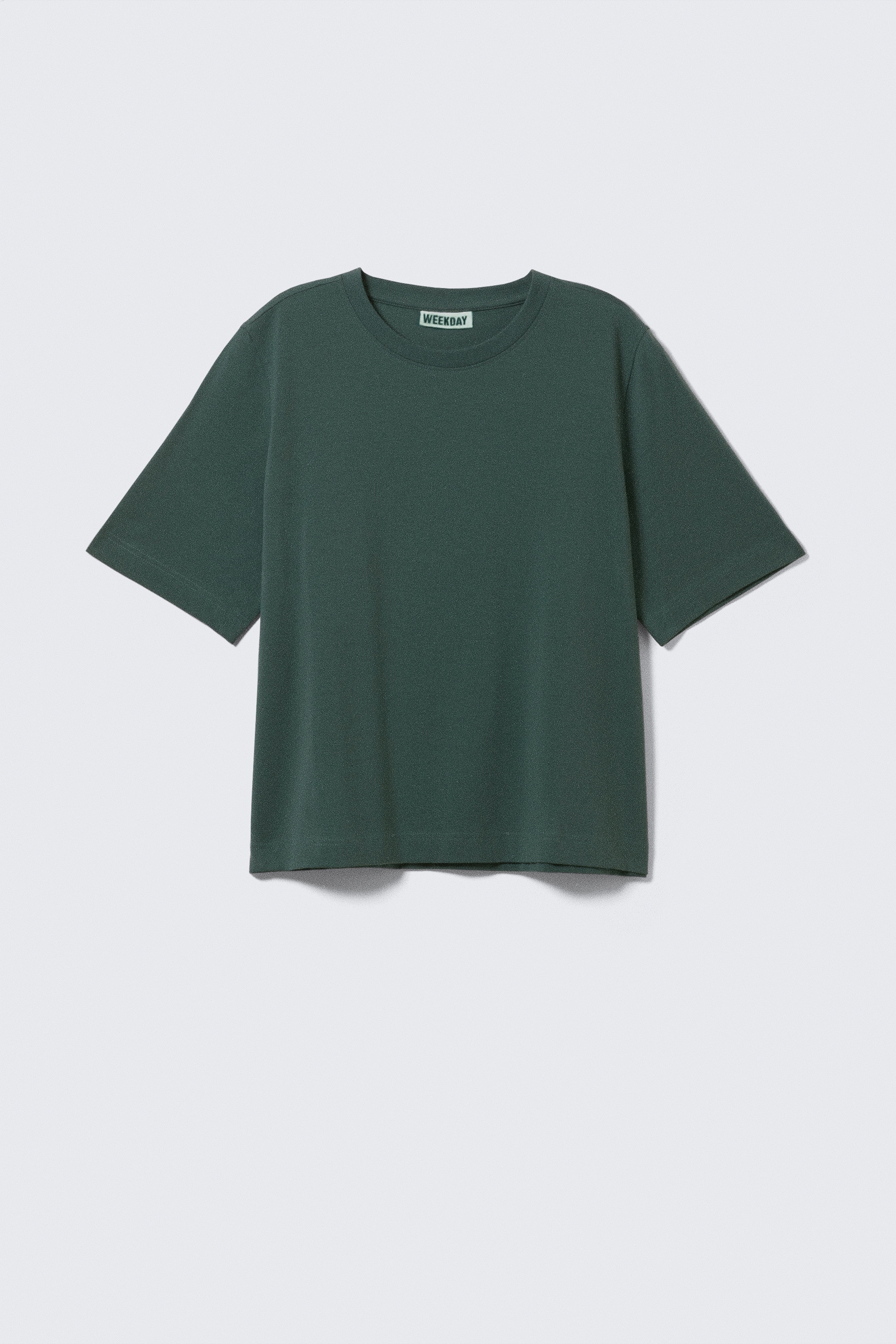 Προβολή μεγαλύτερης εικόνας: Perfect Boxy T-shirt - Πετρόλ - Ladies | H&M GR 4