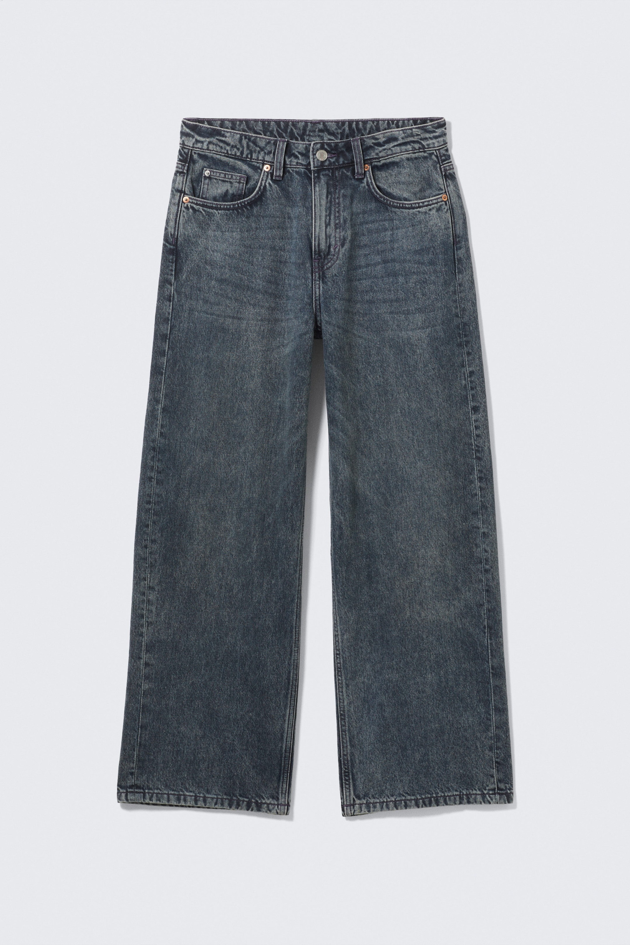 Pandora Blau - Dunkelblau - Missy Low Rise Loose Straight Leg Jeans - 5