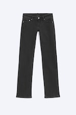 Washed Black - Black - RIOT LOW WAIST SLIM FIT BOOTCUT JEANS - 5