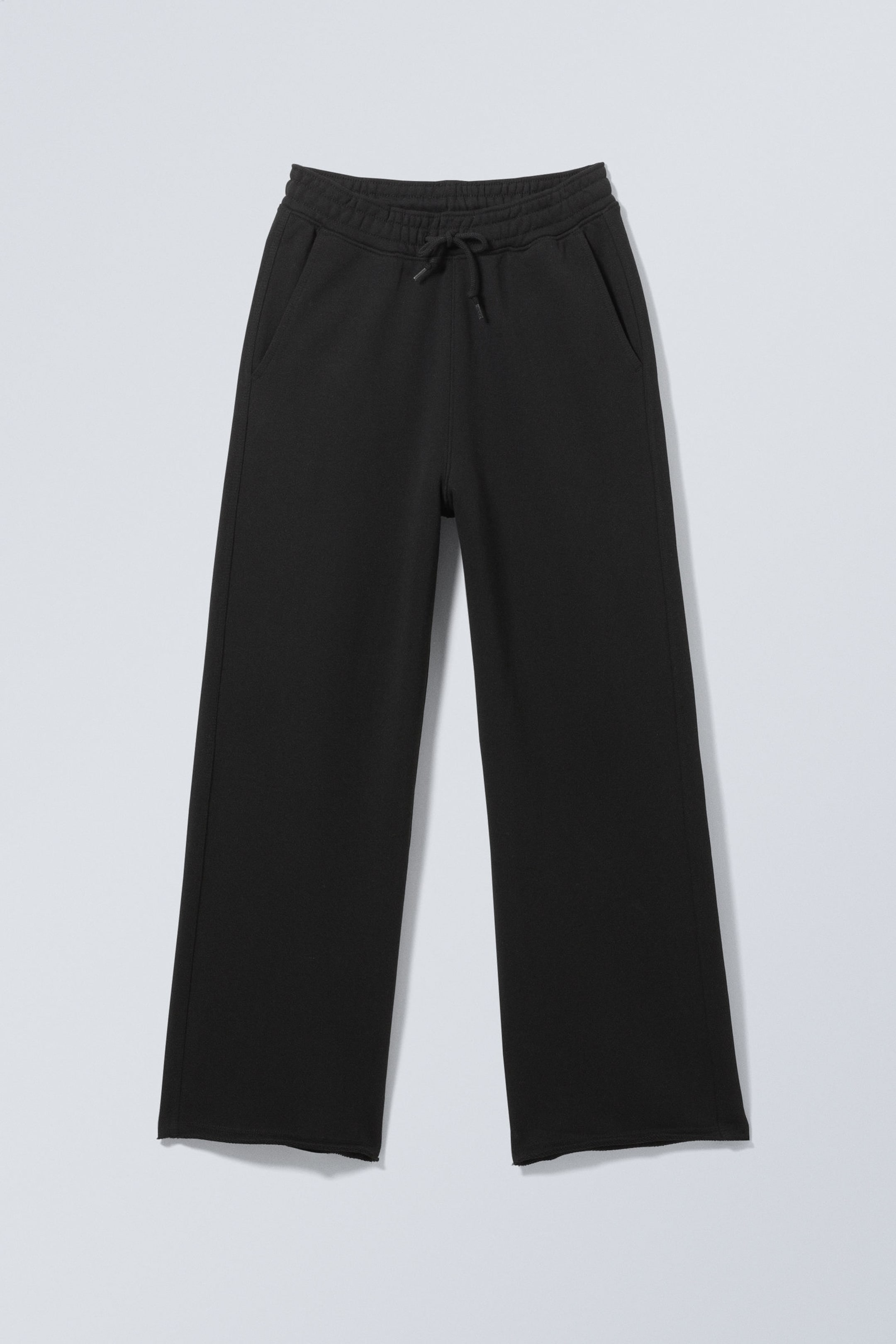 Black - Astro Loose Terry Sweatpants - 0
