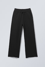 Schwarz - Weite Terry-Jogginghose Astro - 0