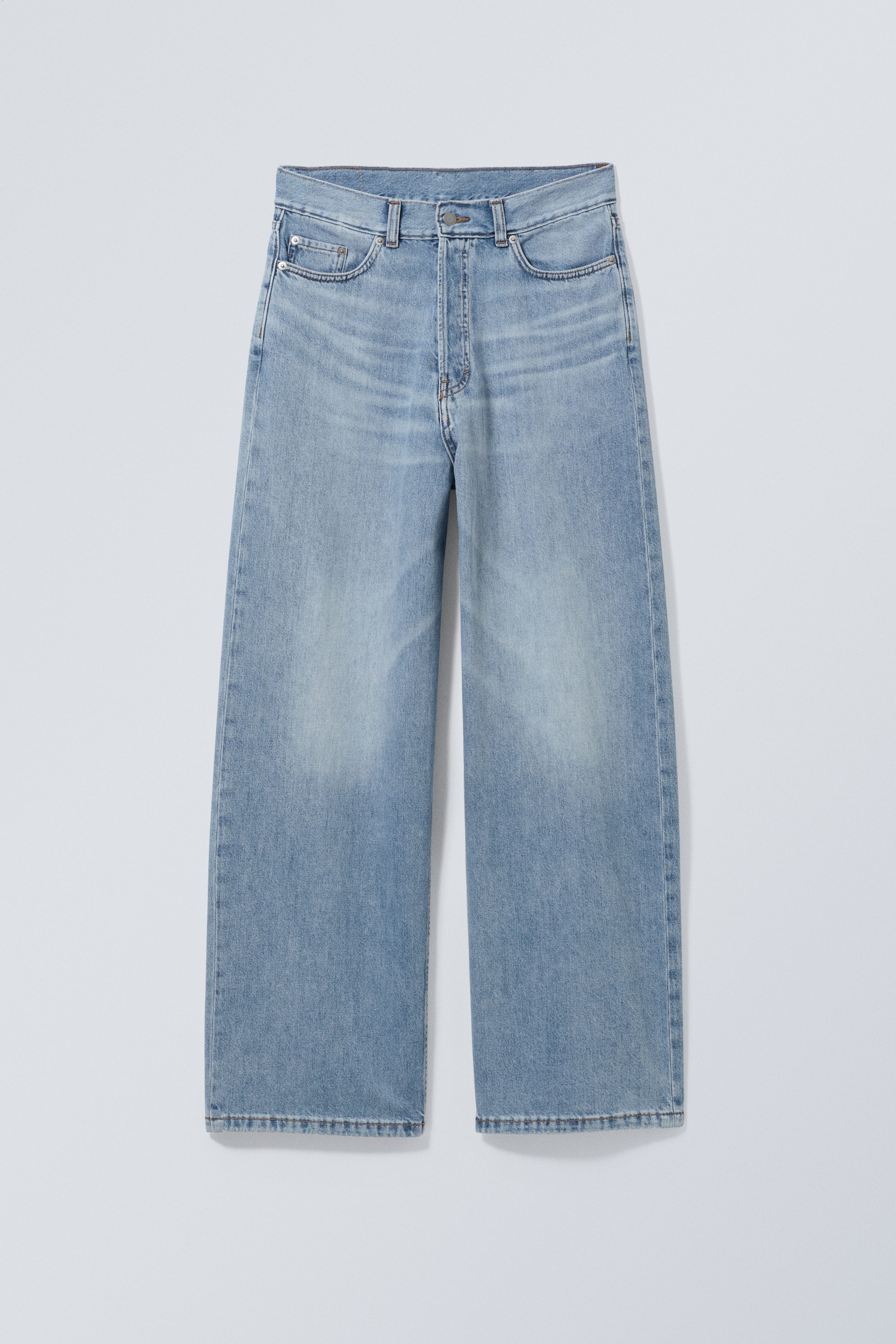 Moon Blue – Bleu clair - Jean baggy Astro ample - 0