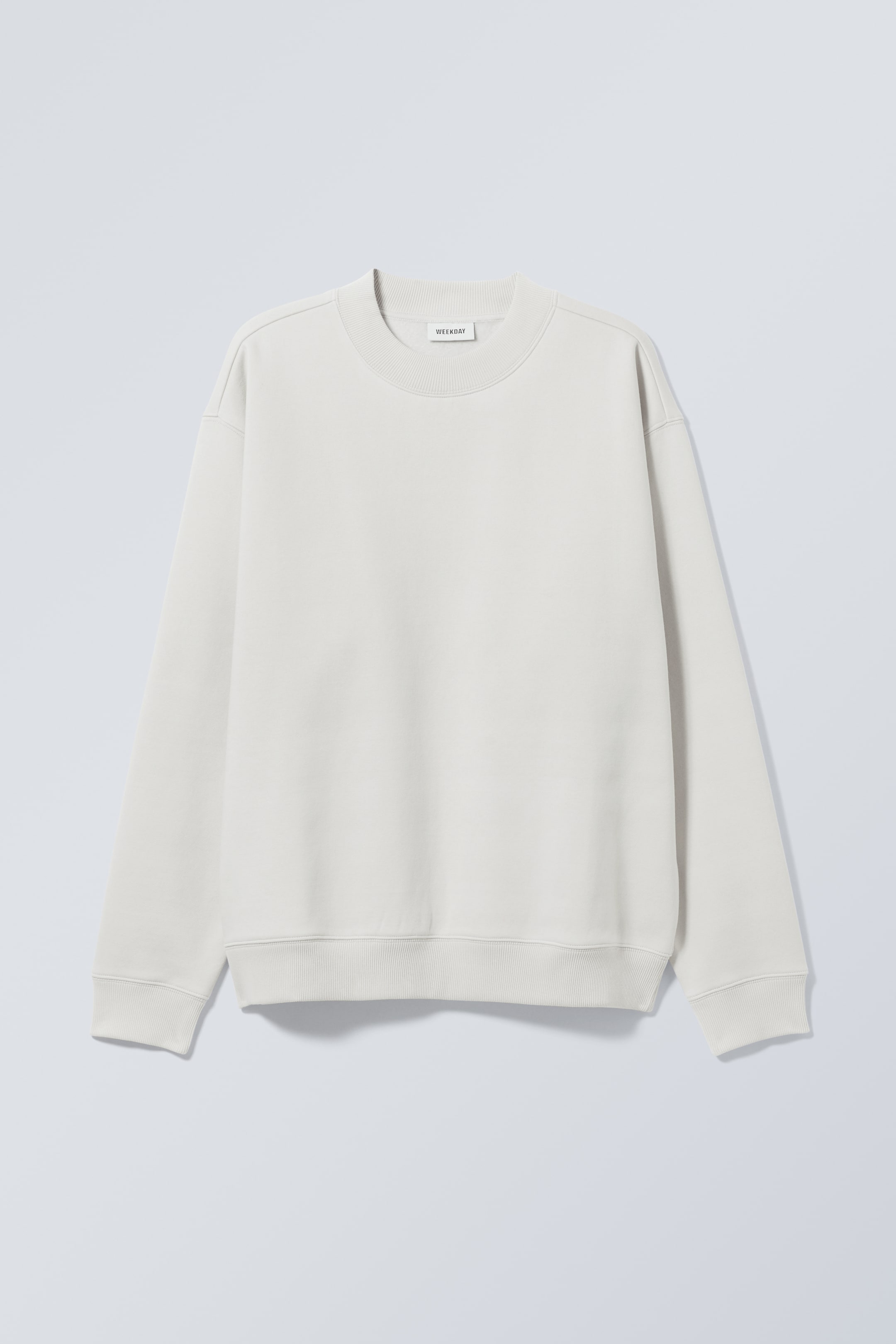 Größeres Bild ansehen: Schweres Sweatshirt mit relaxter Passform - Hellgrau - Men | H&M DE 1