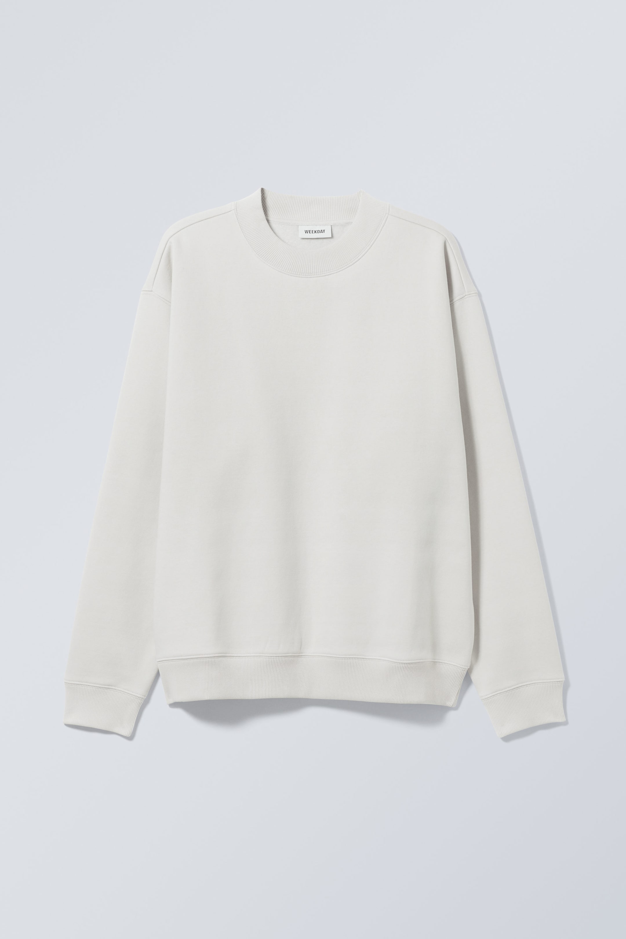 Light Grey - Relaxed Heavyweight Sweatshirt - 0