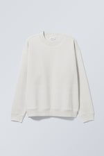 Light Grey - Relaxed Heavyweight Sweatshirt - 0