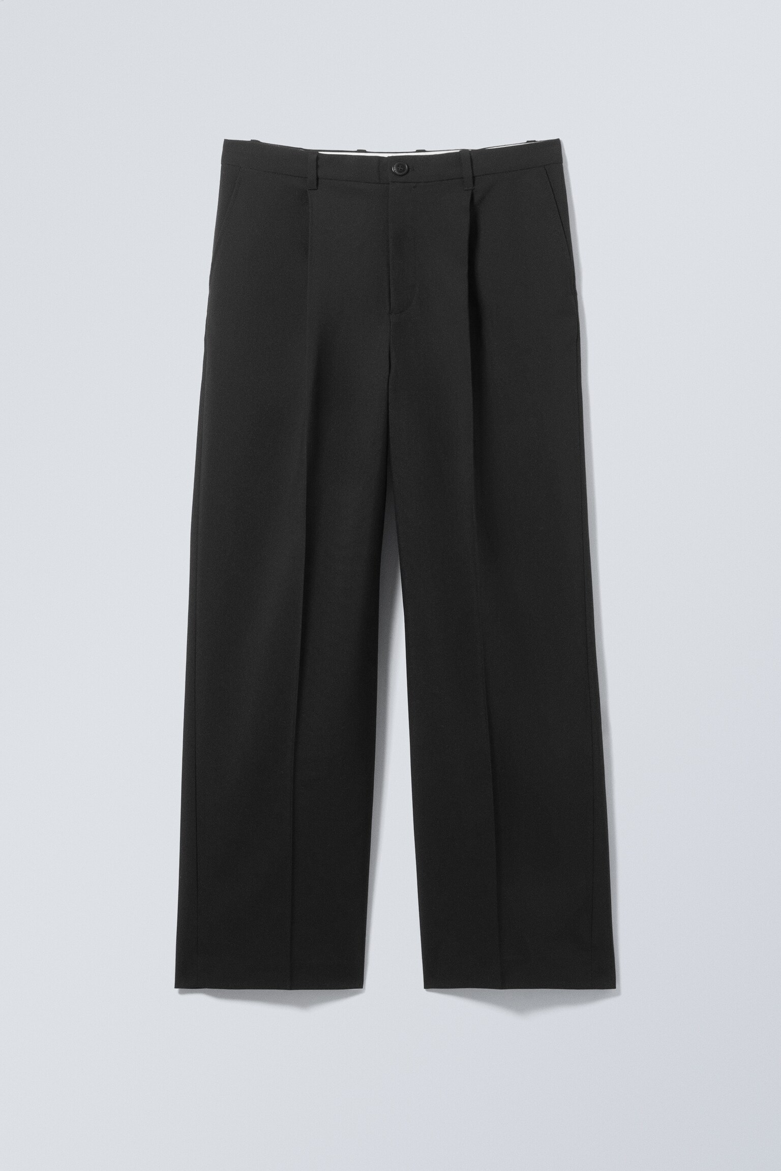 Uno Loose Suit Trousers - Black/Dark Grey/Dark Brown/Striped Grey/Beige/Beige Melange - 2