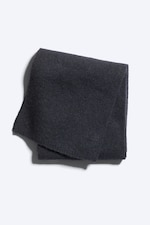 Dunkelblau - Strickschal aus Wollmischung - 0