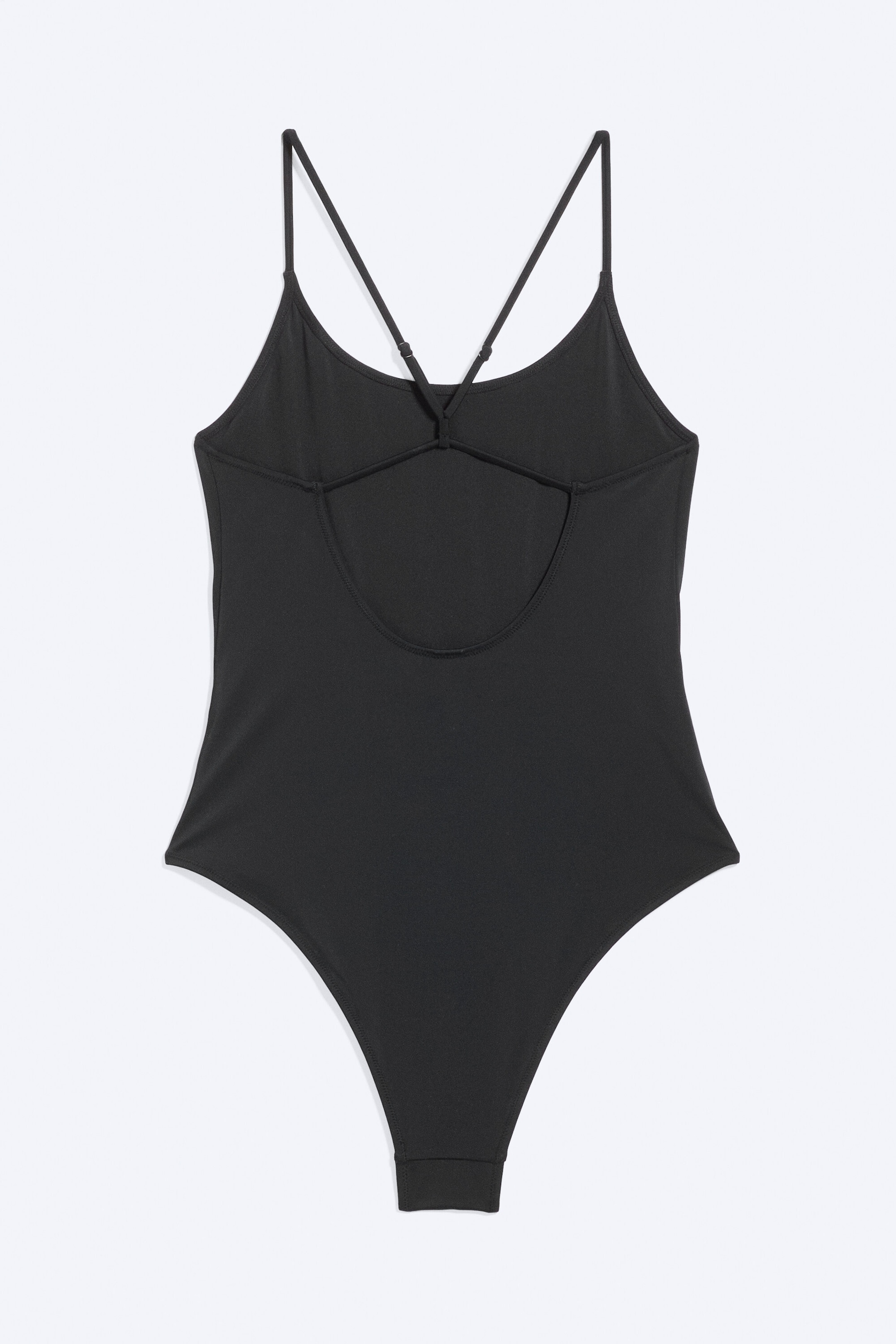 Black - Racer Back Swimsuit - 4