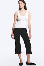 White - Henley tank top - 2