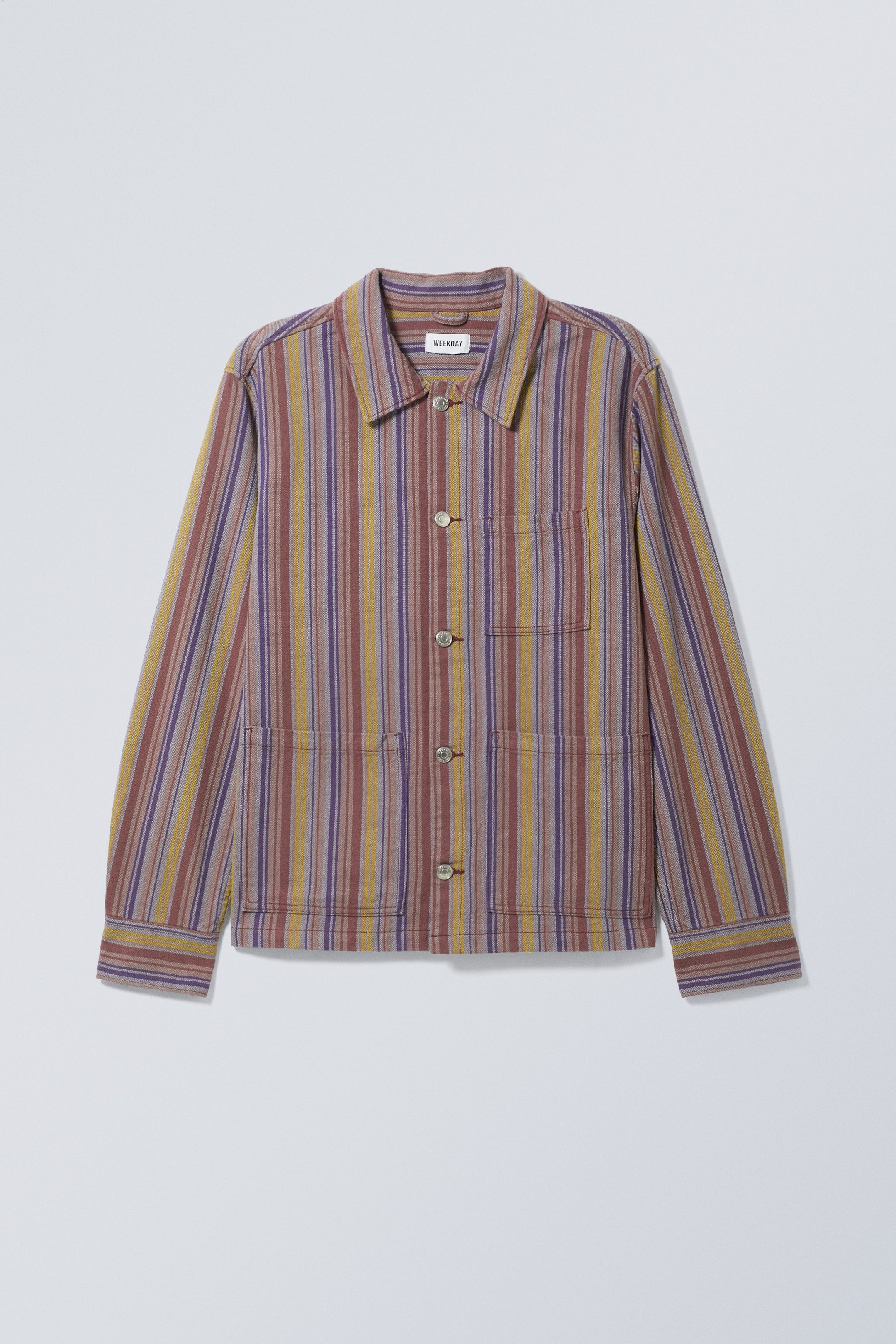 Multi Stripes - Alan Striped Overshirt - 0