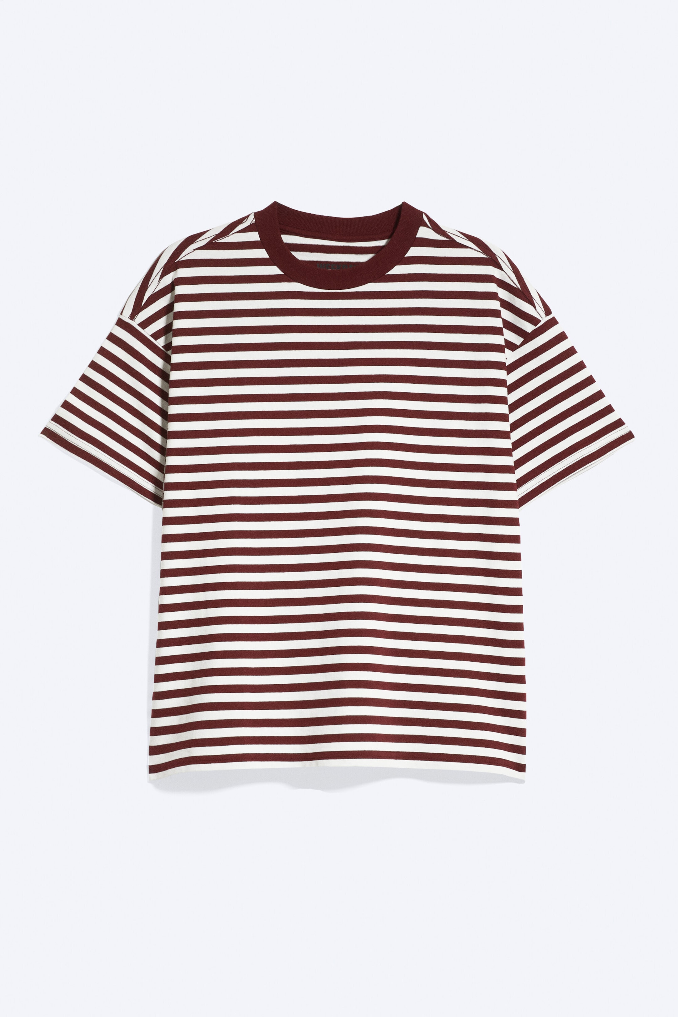 Red & White Stripe - T-SHIRT MIT ENTSPANNTER PASSFORM - 4