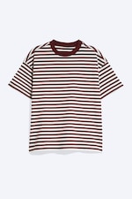 Red & White Stripe - T-SHIRT MIT ENTSPANNTER PASSFORM - 4
