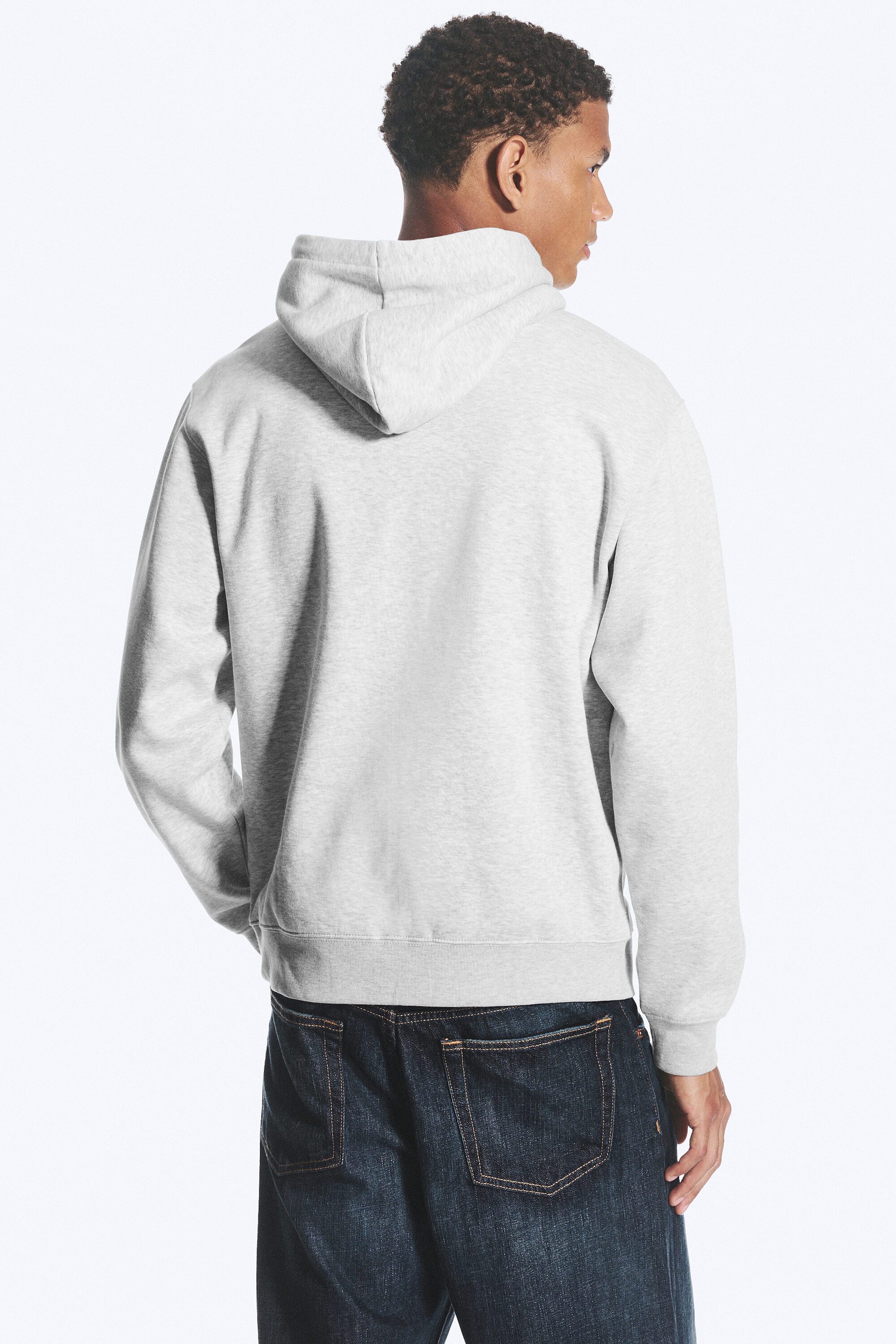 Grijs gemêleerd - Classic Hoodie - 2