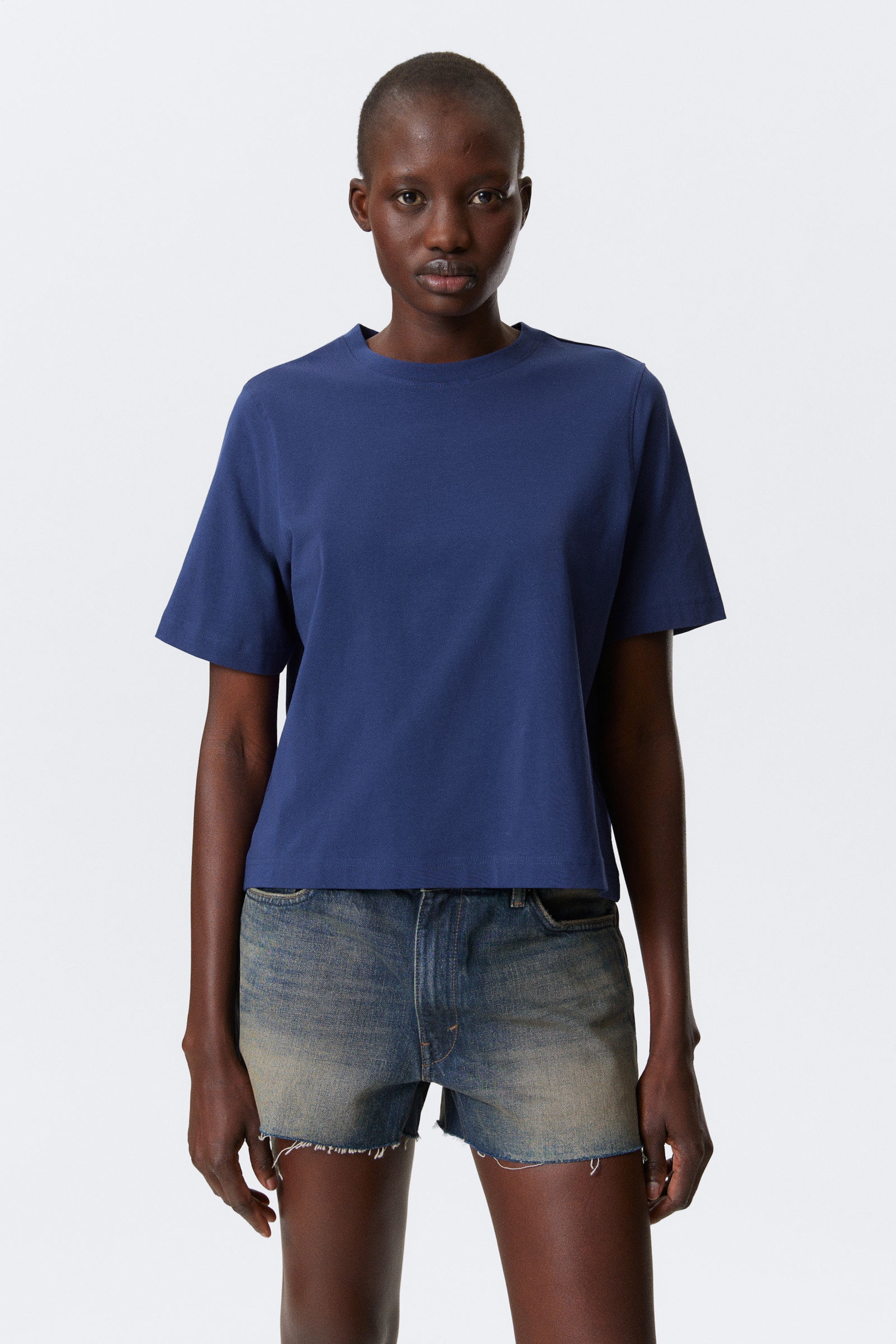 #383F56 - Kastiges T-Shirt Perfect - 1