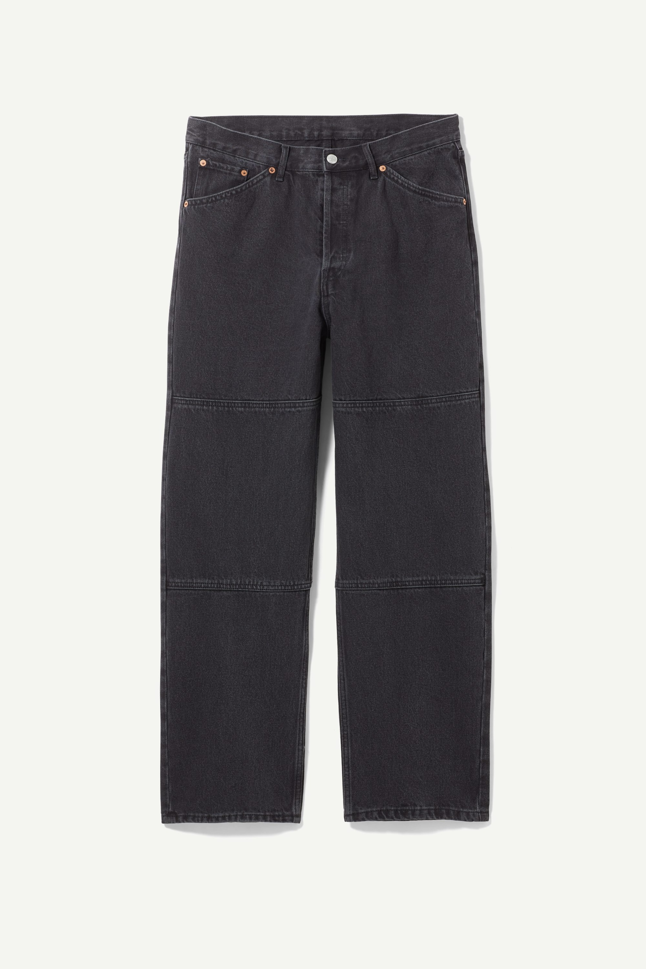 Vintage-Schwarz - Jeans Galaxy im Workwear-Stil - 0