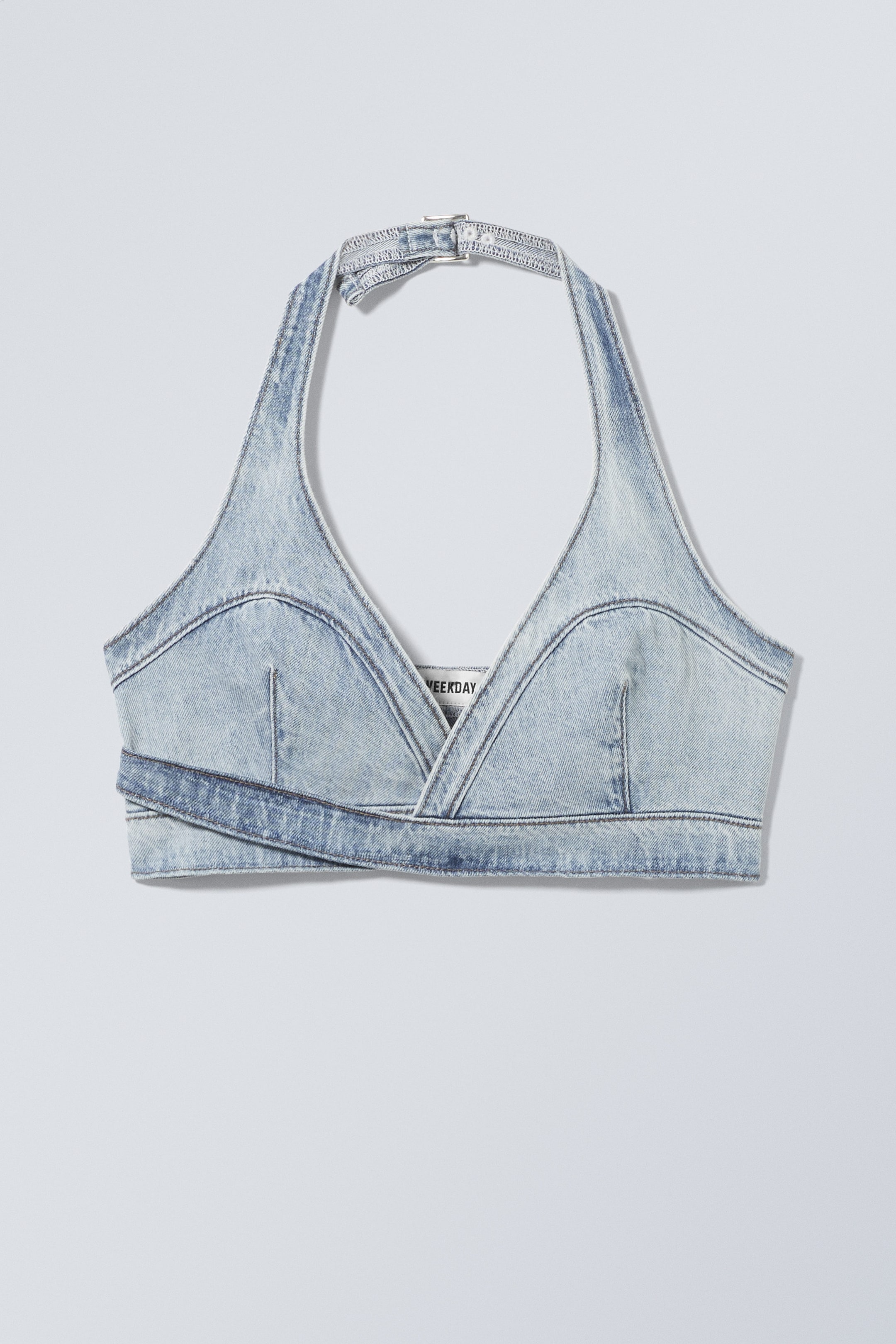 Moon Blue - Cypress Denim Bralette - 1