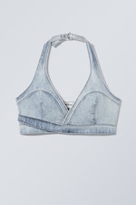 Moon Blue - Cypress Denim Bralette - 0