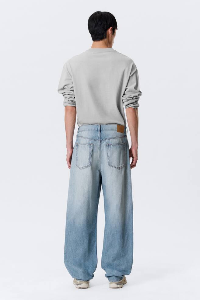 Galaxy Mid Rise Loose Straight Unisex Jeans - Kimberley Blue - Light Blue/Blue Rinse - Dark Blue/Second Blue - Blue/Tuned Black - Black/90s Blue - Medium Blue - 7