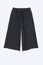 Washed Black - Pantalon de jogging baggy trois-quarts - 4