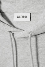 Light Grey - Oversized Hooded Long Sleeve - 1