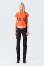 Orange - Lady Gaga Baby Tee - 2